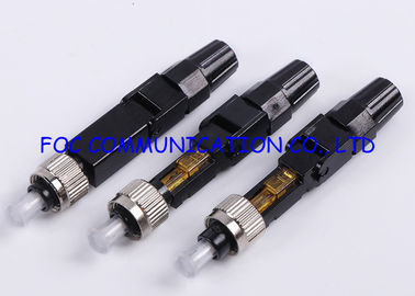 FC Field Installable Fast Connector For FTTH Cable / Indoor Patch Cable